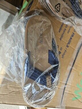 Men's NWT J. Crew Blue Weave Sandals Size 8